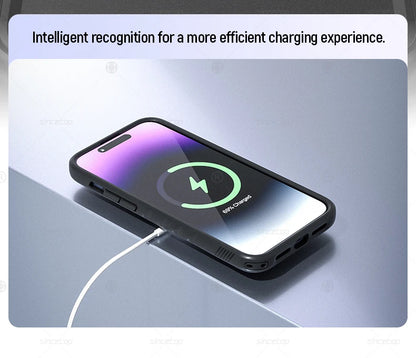 Quad-style Motocycle/Bike Magnetic Shockproof Case For iPhone 17 16 15 14 ProMax Charging Protective Cover with Lock-in Design