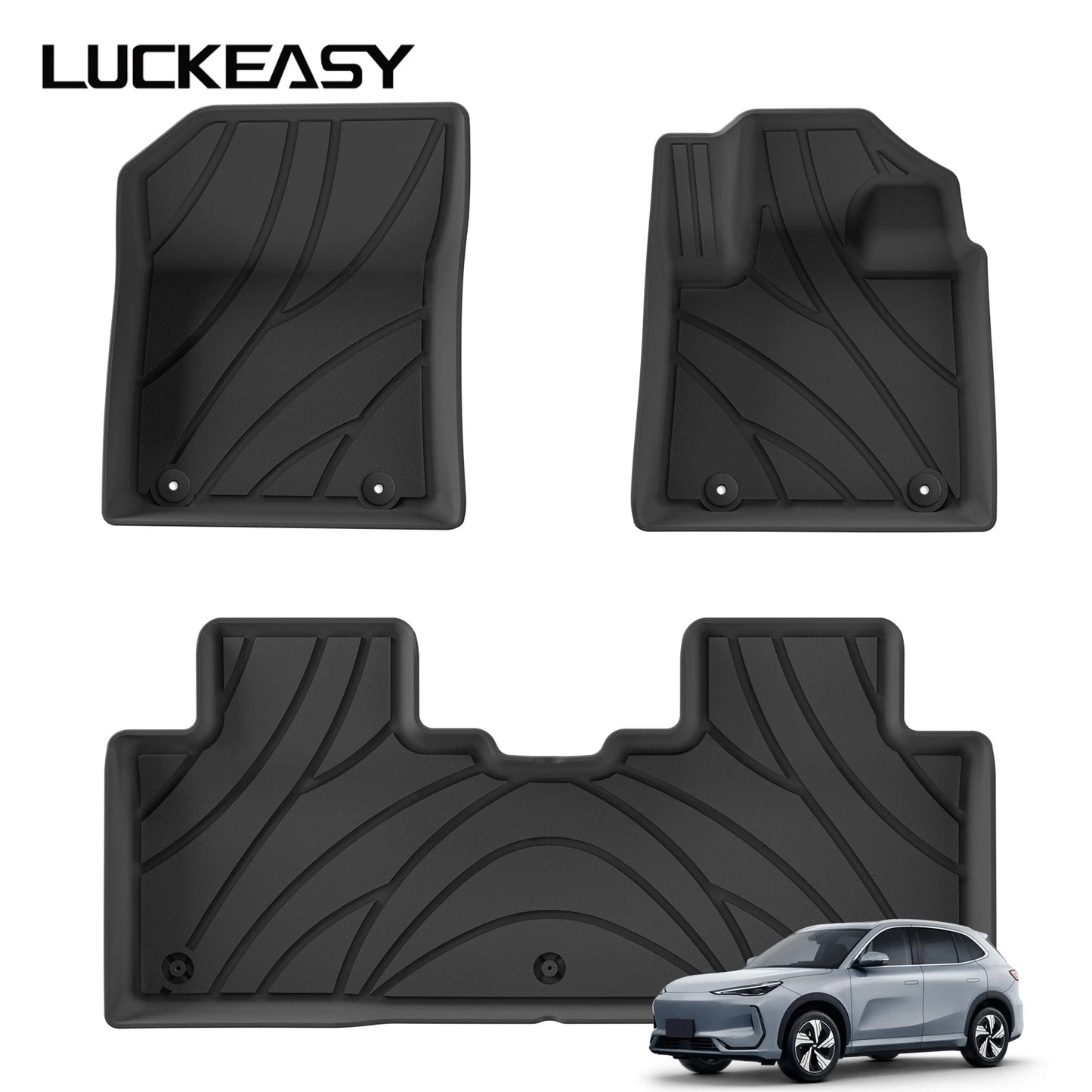 for Geely Galaxy E5 EX5 2024 2025 Car Floor Mats Protective Mat Accessories Foot Pad Cargo Liner Trunk Mat Only Fit Right Rudder