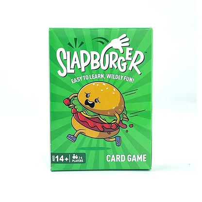 Slapburger Card Game - Fast-Paced Family Party Games Game Night & Friends - Easy to Play Card Game 2-6 Players