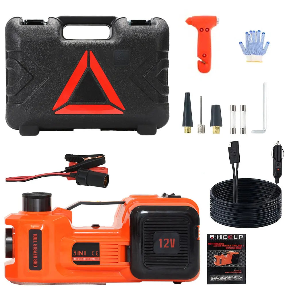 5Ton 12V DC Automotive Car Electric Floor Jack  Garage and Emergency Equipment Auto Electric Jack Auto Jack Lifting Equipment