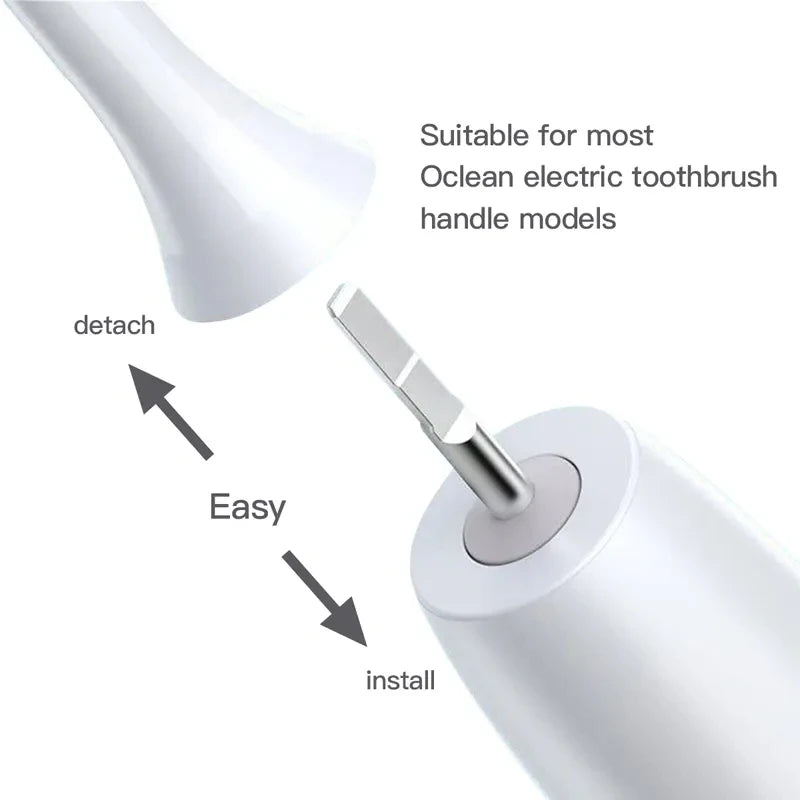 Replacement Brush Heads DuPont Soft Bristle Clean Nozzles for Oclean X/ X PRO/ Z1/ F1/ One/ Air 2 /SE Sonic Electric Toothbrush