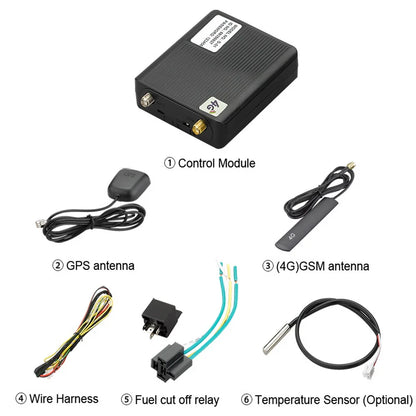 4G GSM Smartphone Two Way Car Alarm System Engine Start Push Button GPS GPRS Long Range Security 2 Mobile Control PKE