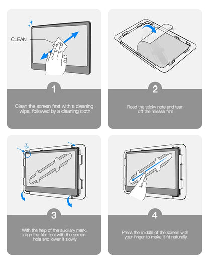 For Tesla Model 3 Y Highland 2025  HD Tempered Glass Screen With Dust-Free Film Touch Screen Protection Steel Glass Film