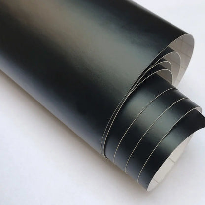 10/20/30/40/50*152cm Black Matte 3D 4D 5D Carbon Fiber Vinyl Car Wraps Auto Satin Film Vehicle Sticker with Different Size/Roll