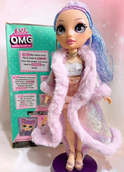 New Rainbow Doll High 25-30cm Fashionable Super Large Sister DIY Dress up Doll Toy Not Including Bracket Excluding packaging box