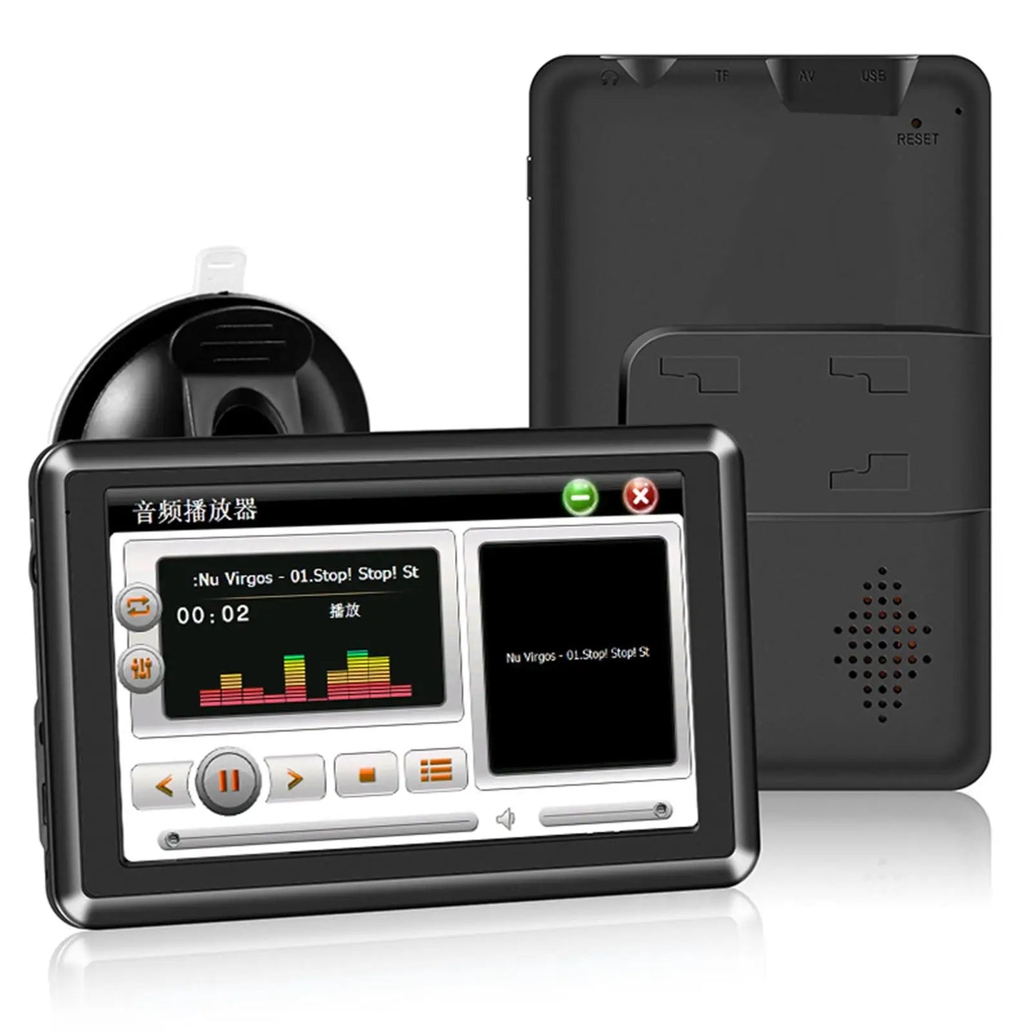 GPS Navigator 5 inch Touchscreen 8GB 128 MB Driving Alert GPS Device FM Satellite