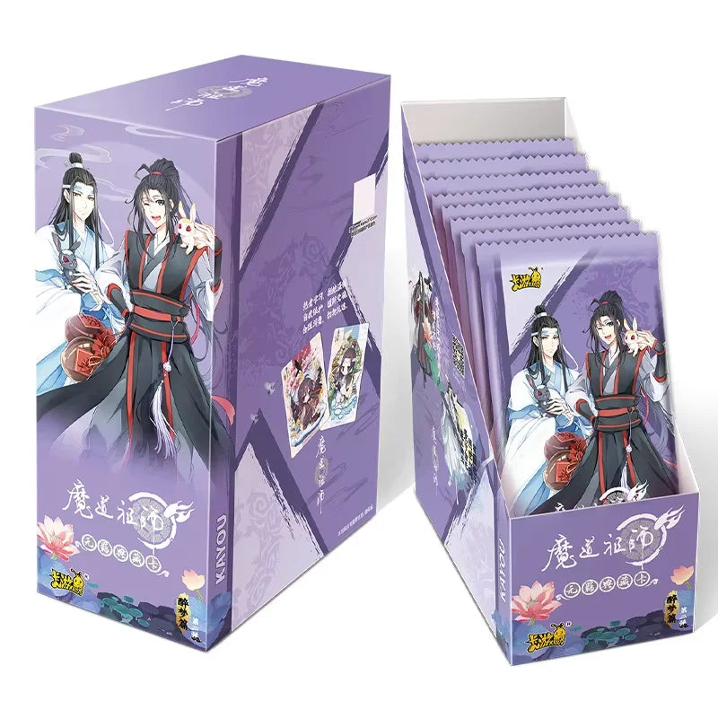 KAYOU Genuine Mo Dao Zu Shi Cards Grandmaster of Demonic Cultivation Vol 2 Vol 3 Collectible Cards Anime Merchandise Cards Gifts