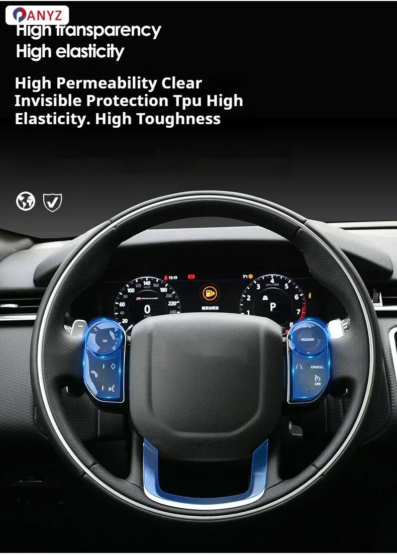 For GWM Cannon Alpha 2024 2025 Car Panel Film Dashboard Protective Sticker Interior Anti-Scratch Film Cover Accessories