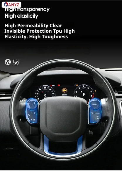 For GWM Cannon Alpha 2024 2025 Car Panel Film Dashboard Protective Sticker Interior Anti-Scratch Film Cover Accessories