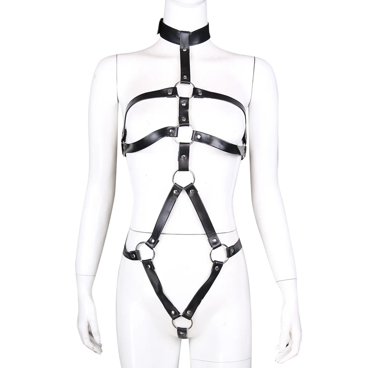 Female BDSM Body Restraint Sex Toy Kits Women Handcuff Harness Adult Couple Fetish Toys SM Slave Bondage Set Vagina Stimulator