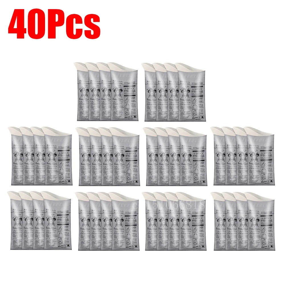4-100Pc Outdoor Emergency Urine Bags 600ml Disposable Travel Mobile Toilet Portable Urinal Bag for Female Baby Male Vomiting Bag