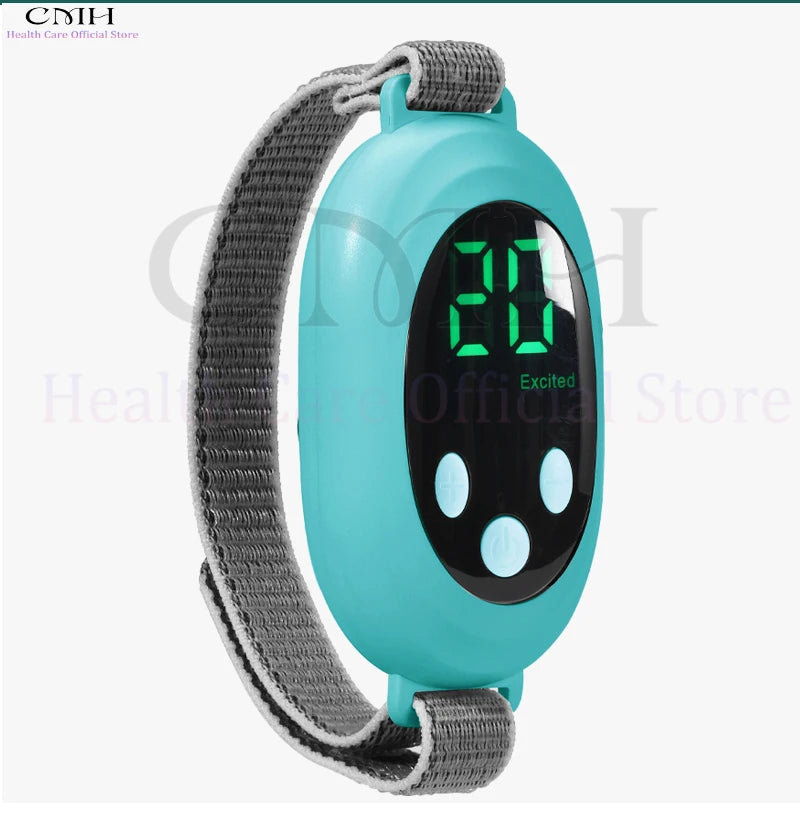 Micro-Current Smart Sleep Aid Massage Handheld Palm Pulse for Stress Anxiety Insomnia Relief Sleep Improvement Instrument Women