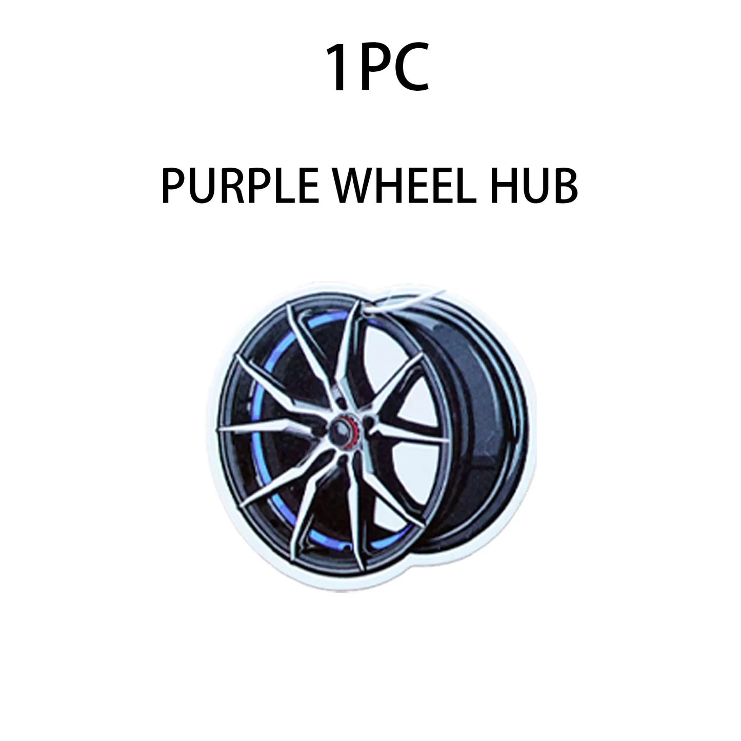 Wheel-shaped Japanese car air freshener, hanging air freshener, perfume fragrance