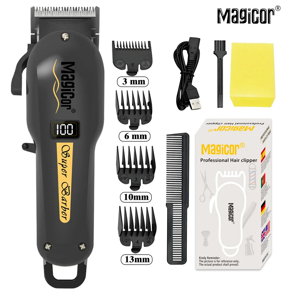 Cordless Barber Hair Trimmer USB Charging Men Hair Clipper Perfect Gift for Dad Husband Boyfriend | Father's Day & Birthday