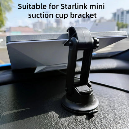 Suitable For Starlink Mini Car Suction Cup Holder, Used For Dashboard, Easy To Install. Ensure Stability While Driving