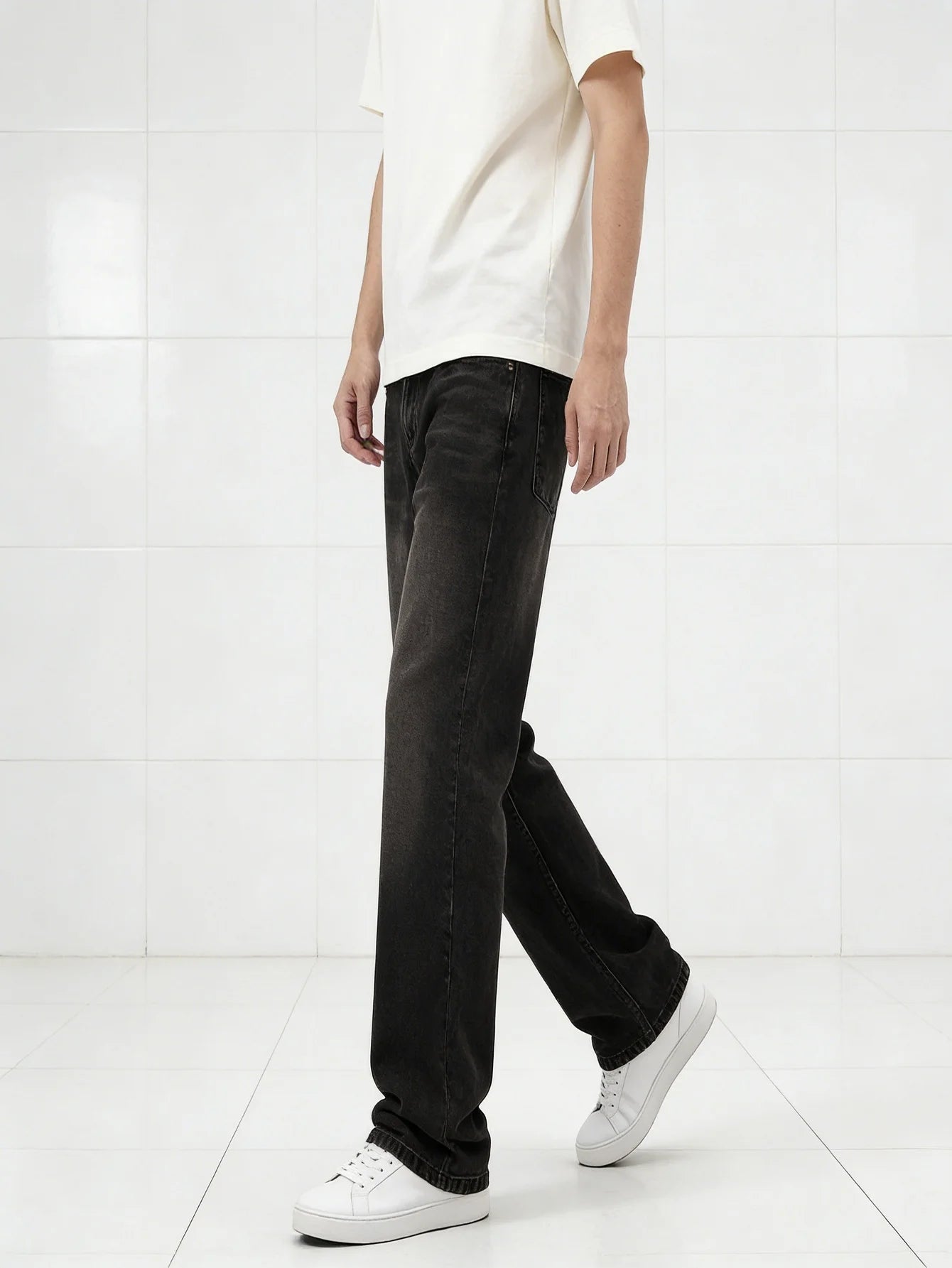 Baggy Black Y2K Jeans Unisex For Man Drip Original No accessories or belts included