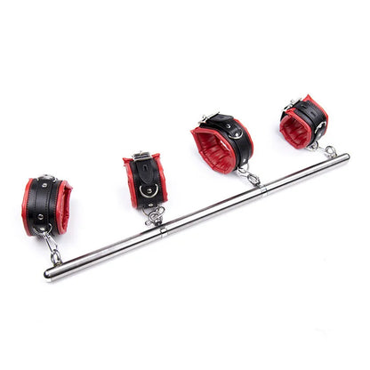 Detachable Spreader Bar Bondage Set Wrists Ankles Restraint Bondage Adult Sex Games Tools Bondage Equipment Sex Toys For Couples