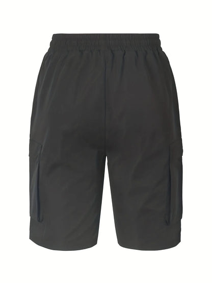 plus Size Men's Casual Workwear Shorts Trendy Street Style Comfortable Loose Fit Cargo Shorts for Men