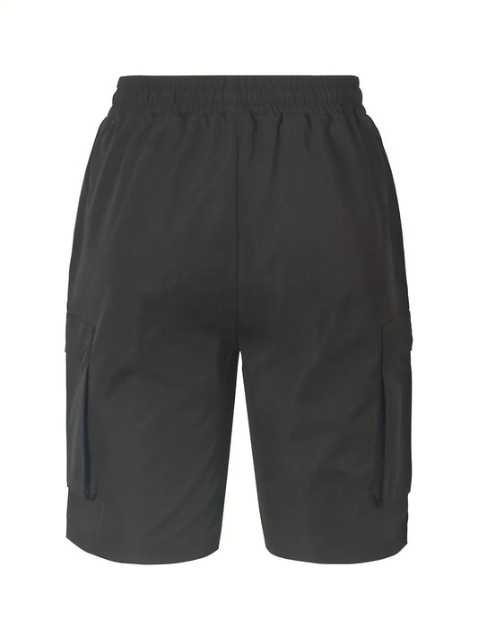 plus Size Men's Casual Workwear Shorts Trendy Street Style Comfortable Loose Fit Cargo Shorts for Men