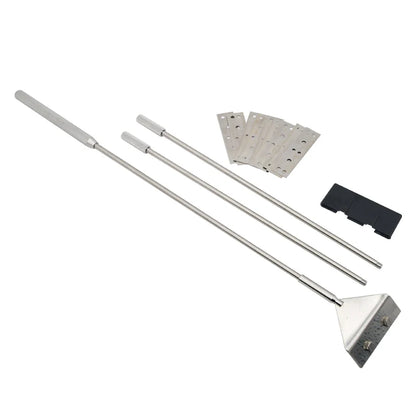 Aquarium Algae Remover Aluminum Alloy Stainless Steel Scraper Blade Fish Tank Glass Water Plant Grass Cleaning Tools Accessories