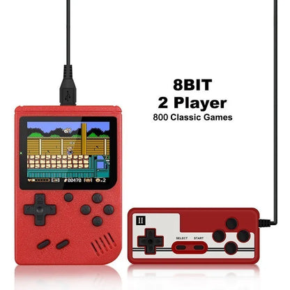 2.4Inch Retro Portable Mini Handheld Game Player 8 Bit Video Game Console Built-in 500 Games Gameboy For Kid Gift