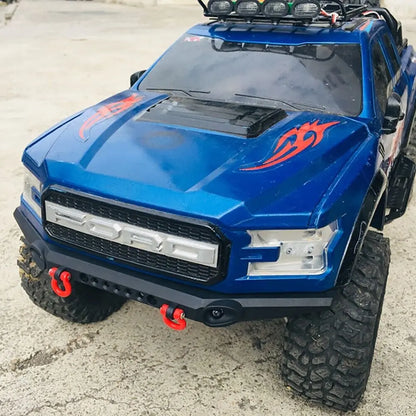 LCX Racing 1/10 RC Crawler DIY Nylon Front Rear Bumper for Traxxas TRX4 TRX6 Axial SCX10 II III PRO Upgrades Parts Accessories