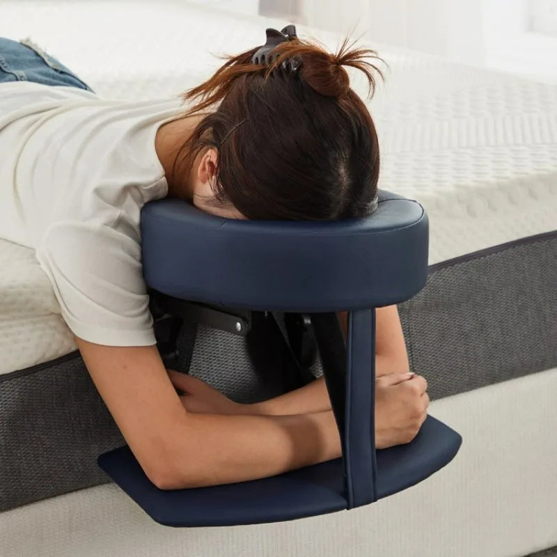 Massage Head Rest Kit for Bed Mattress with Memory Foam Face Down Pillow for Salon SPA Massage