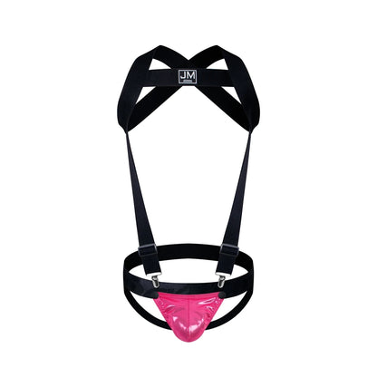 Detachable Split-type Sets Men Bodysuit Suspender Jumpsuits Jock Strap Harness Gay Underwear Jockstrap Removable Penis Pouch