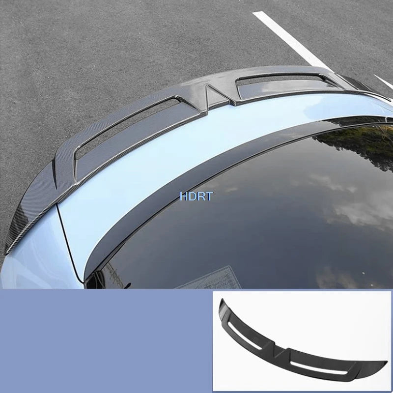 For BYD Seal EV 2022 + Car Styling Fixed Wind Pressure Tail Wing Cover Rear Trunk Roof Spoiler Sport Surround Plate Accessories