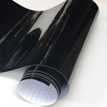 10/20/30/40/50*152cm Black Matte 3D 4D 5D Carbon Fiber Vinyl Car Wraps Auto Satin Film Vehicle Sticker with Different Size/Roll