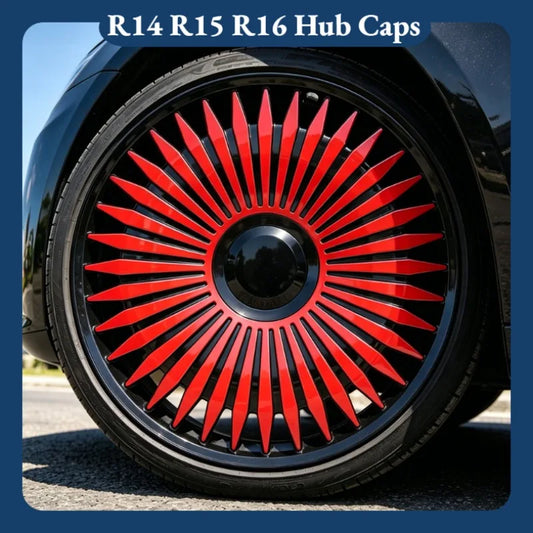 Hub Caps 4pcs Universal Iron Steel Wheel Cover Car Accessories Replacement Wheel Case R14 R15 R16  Car Hub Cap Wheel Rim Cover