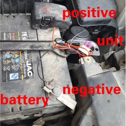 NEW Portable Universal 12V Vehicle Burglar Alarm Security Protection Auto Car Alarm System  & 2 Remote Control Auto Burglar