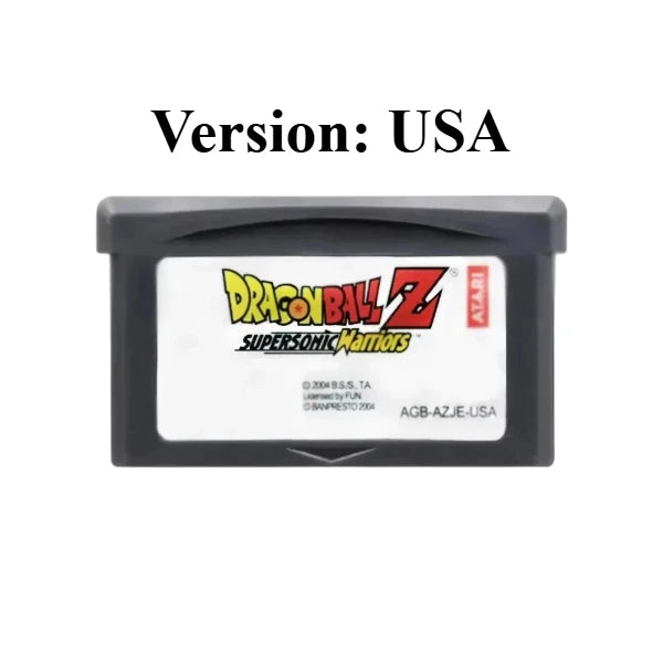 Dragon Ball Z GT GBA Game Cartridge Legacy of Goku Buu's Fury for Advance Retro Action Game Card for Anime Fans Collection
