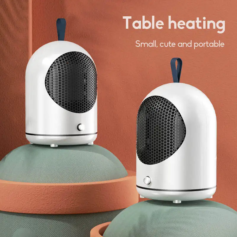 500W Desktop Heater Silent Electric Heater Suitable for Home Office and Small Portable Heater