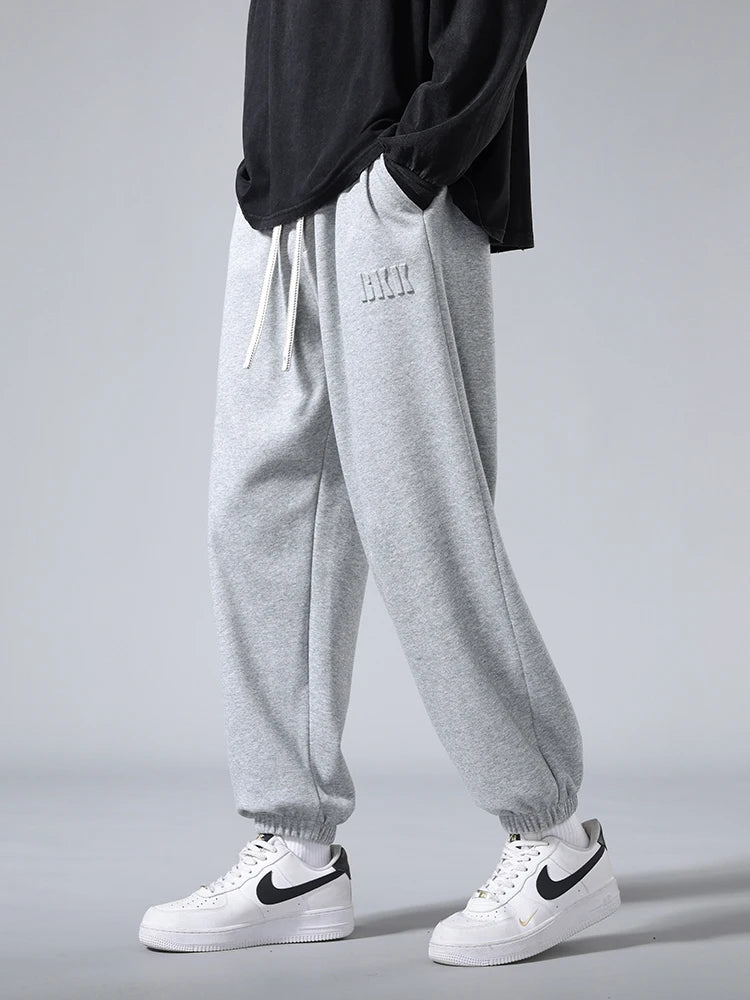Big Size 8XL 7XL 6XL Men's Clothing Tapered Sweatpants Jogger Sports Baggy Pants Sting Banding Loose Harem Trousers