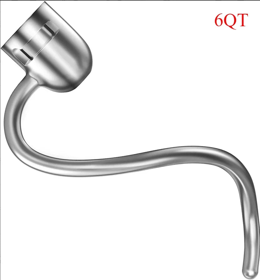 For Kitchenaid5 6 7 Quart Mixer Aid Attachment Parts AccessoriesStand Mixer Wire Whip& Dough Hook&Mixer Aid Paddle