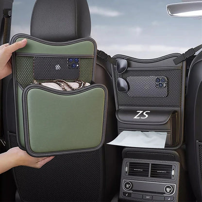 Car Organizer For MG ZS Seat Storage Box Car Hanging Storage Bag Tissue Box Car Stowing Tidying Storage Pocket