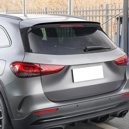 For H247 2020-2023 Car Rear Tail Trunk Spoiler For MercedesBenz GLA Class GLA180 GLA200 GLA35 AMG Spoiler Wing Carbon Fiber Look