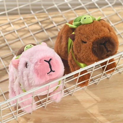 2026 Cross-border Simulation of Electric Plush Capibala Dolls Can Walk and Cry Electronic Pet Capybara Children's Toys
