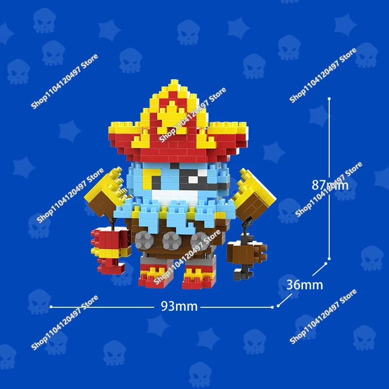 Wilderness Game Brawl Stars Kaze Kenjii Toy Figures Children's Toys Kwazii Peso Penguin Anime Action Figure Children's Toy