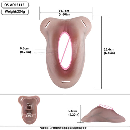 SXXY Super Lifelike Vagina Chastity Cage Penis Hiding Insertable Toy Flexible Silicone Cock Cage Adult Intimate Pleasure Product