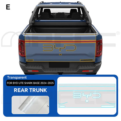 For BYD Shark 2024-2025 TPU Car Film 9Mil Pre-Cut Paint Protection Film Full Vehicle PPF Invisible Anti-scratch Vinyl Wrap Film