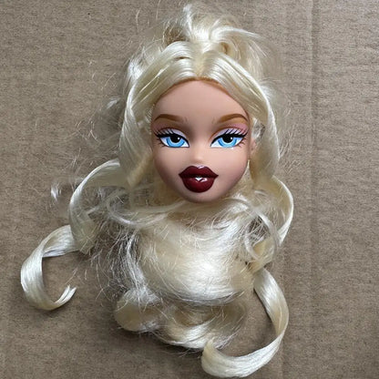 2001 Version Original Brazz Doll Multi-Joint Movable Vintage Rare Face Doll Heads And Shoes Replacement Hand DIY Toy Accessories