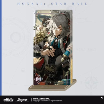 Sunsyea Honkai Star Rail Official Merch miHoYo Original Authentic Light Cone Series Acrylic Quicksand Ornament Himeko Seele