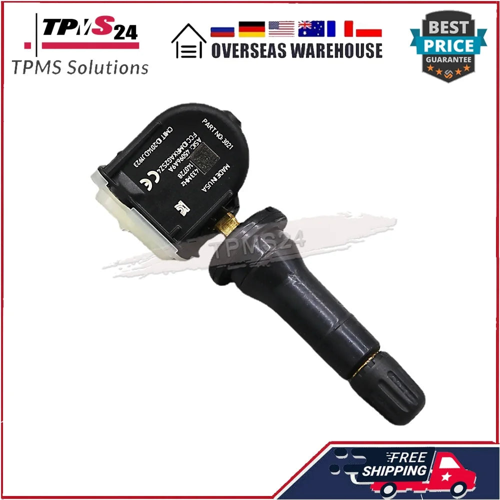 4PCS Tyre Sensor Pressure 433MHz For Ford Focus Kuga Ford Mondeo Mk5 Ecosport 433MHz TIRE PRESSURE MONITOR SENSOR EV6T-1A180-CB