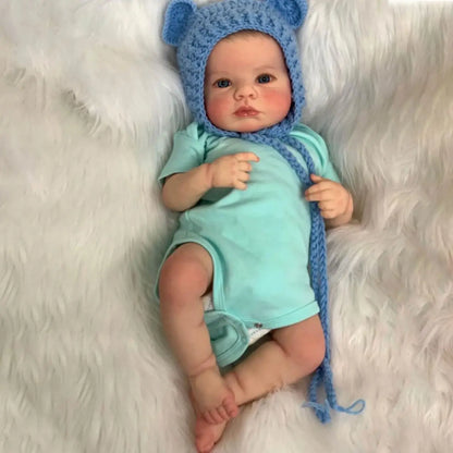 Cokela 20 inch Lifelike Reborn Baby Doll Cute Vinyl Doll Simulation Newborn Doll European Retro Baby Doll Toys Child Gifts 50cm