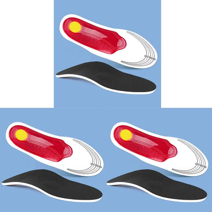 1-6Pairs Orthotic Insole High Arch Support Flatfoot Orthopedic Insoles For Feet Ease Pressure Plantar Fasciitis Pain Relief