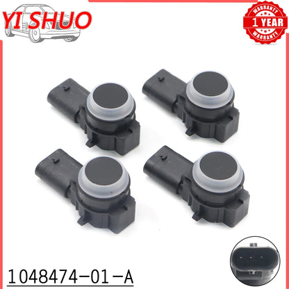 NEW Car Black Front Ultrasonic Backup Bumper Assist Radar PDC Parking Sensor 1048474-01-A for Tesla Model S X 15-21 0263033324