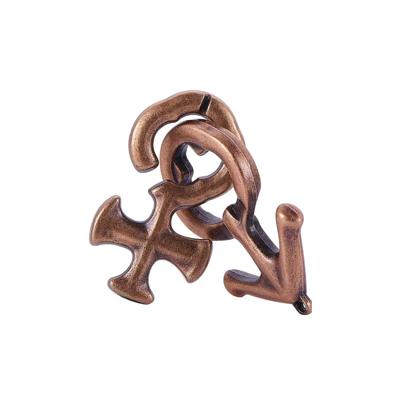 Classic IQ Metal Puzzle Brain Teaser Casse Tete Educational Toys Mind Games For Adults Kids Novelty Gifts Juegos De Inteligencia