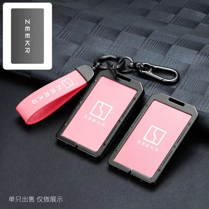 Suitable for ZEEKR Card Keycase 001 9x 7x zeekr 007gt zeekr 009 Automotive NFC Card Pack Protective Shell NFC Card Keychain